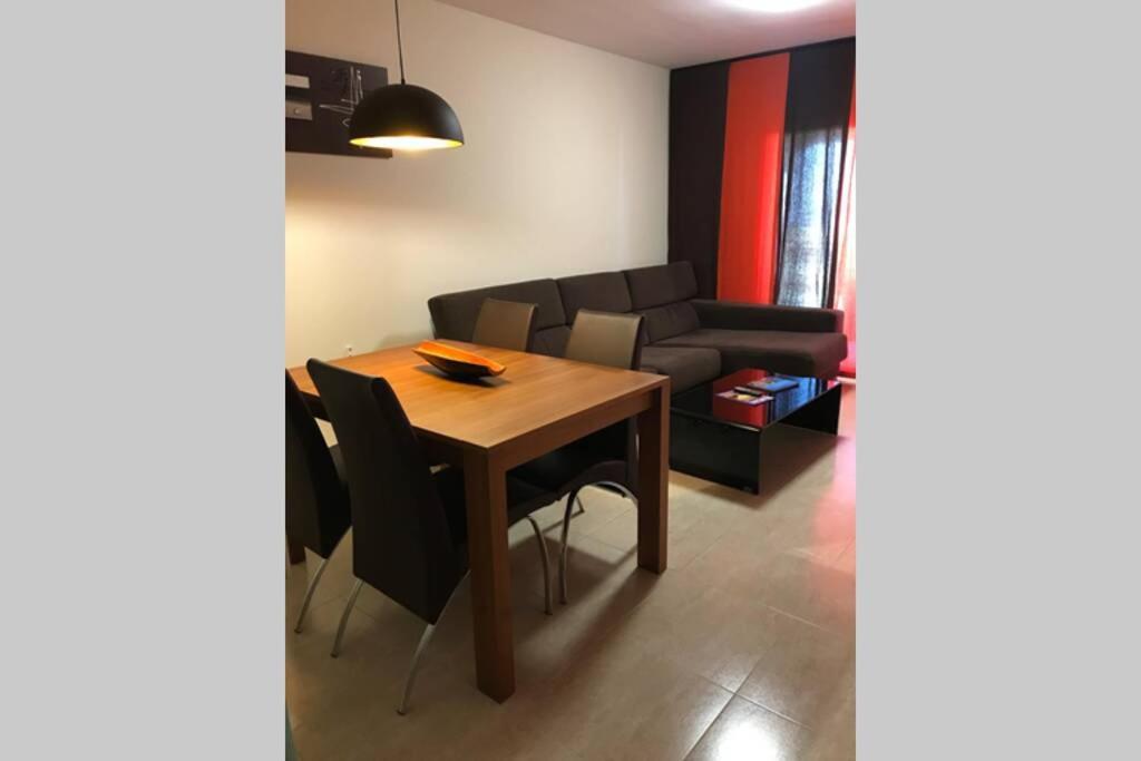 Precioso Atico En Complejo Residencial Con Piscina Apartment Sant Carles De La Rapita Luaran gambar