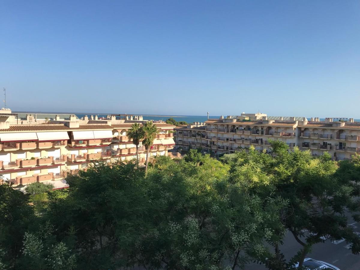 Precioso Atico En Complejo Residencial Con Piscina Apartment Sant Carles De La Rapita Luaran gambar