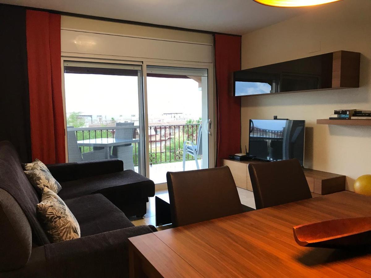 Precioso Atico En Complejo Residencial Con Piscina Apartment Sant Carles De La Rapita Luaran gambar
